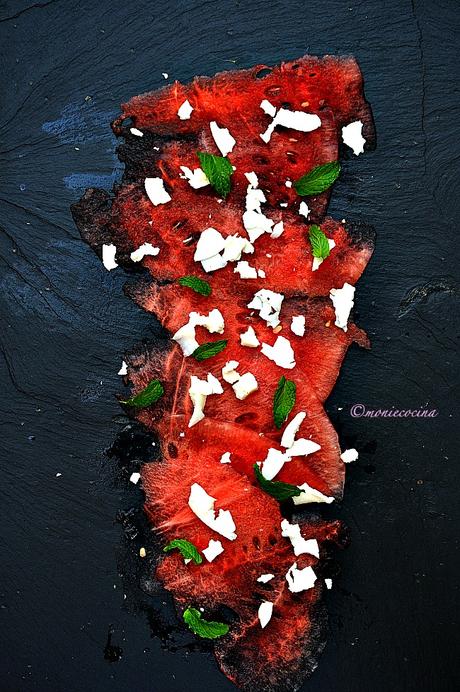 CARPACCIO DE SANDÍA