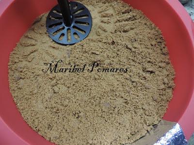 Tarta de arroz con leche.