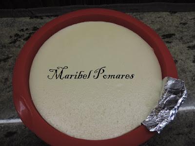 Tarta de arroz con leche.