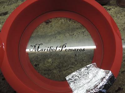 Tarta de arroz con leche.