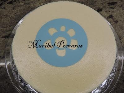 Tarta de arroz con leche.