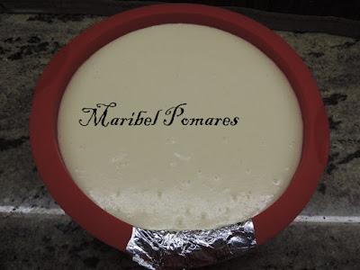 Tarta de arroz con leche.