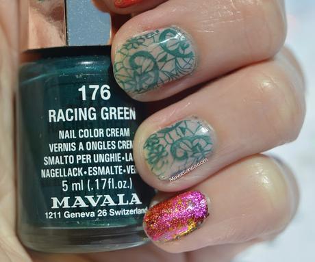 Manicura de la semana / Nails of the Week: MAVALA Racing Green