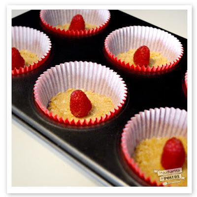 CUPCAKES DE TARTA DE QUESO CON FRUTOS ROJOS / RED BERRIES CHEESECAKE CUPCAKES
