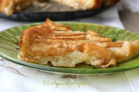 tarta de manzana, tarta de manzana sin base