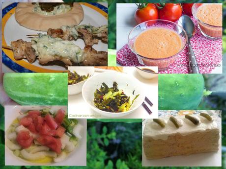 Recetas de domingo: pepino