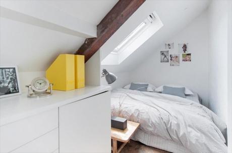 Dormitorio pocos metros