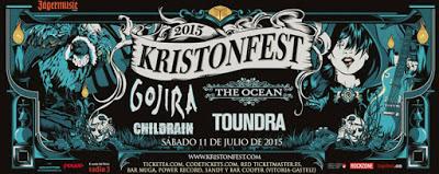 KristonFest 2015: Gojira, Toundra, The Ocean y Childrain