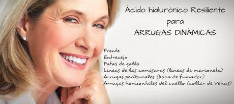 Ácido hialúronico para arrugas dinámicas