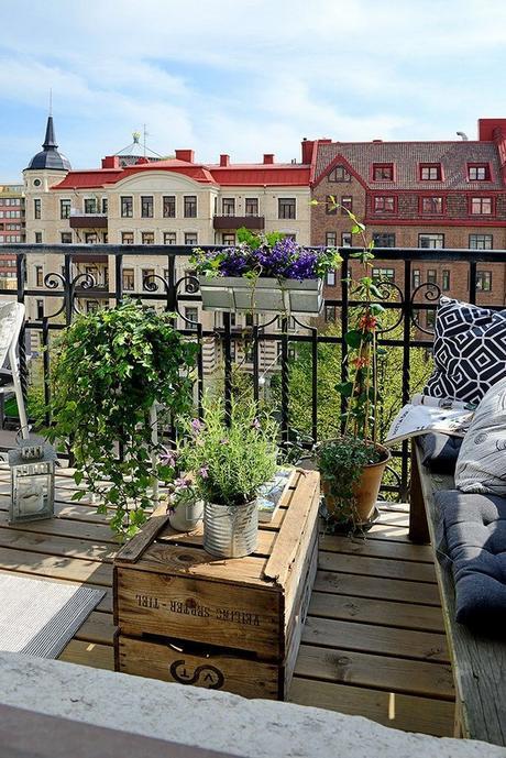 FICHAJES DECO: Terrazas y balcones de estilo nórdico