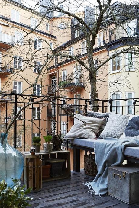 FICHAJES DECO: Terrazas y balcones de estilo nórdico