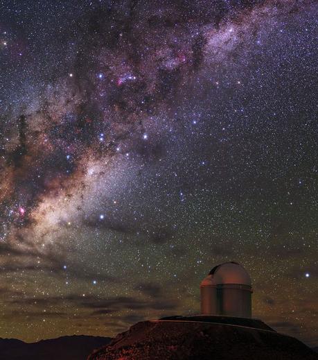 La Vía Láctea sobre La Silla