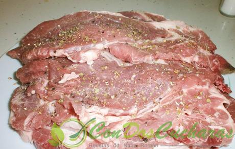 Chuletas de cerdo con frutas pasas OLYMPUS DIGITAL CAMERA