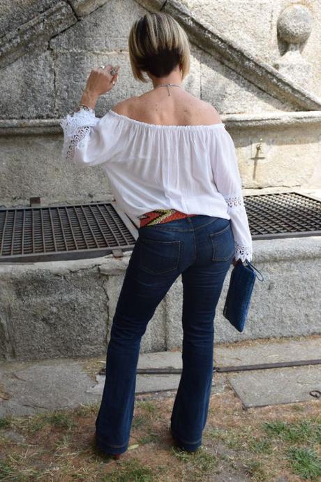 Flared pants back in style seventy style