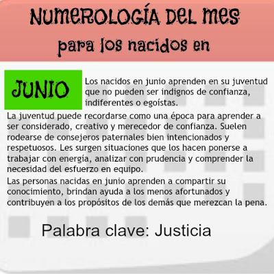 Numerología para los nacidos en mayo y junio