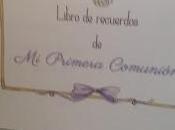 Libro Recuerdos Primera Comunión