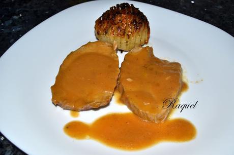 Solomillo de Cerdo en Salsa de Manzana