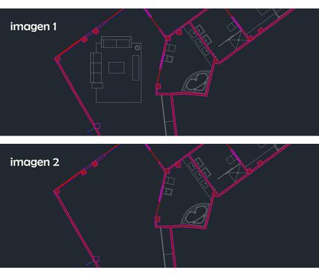 Comando UY Autocad. Restablece los objetos borrados