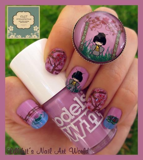 En un jardín japonés... Lilac dream