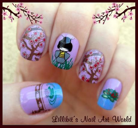 En un jardín japonés... Lilac dream