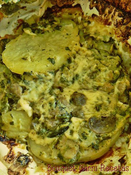 Hongos a la papillote