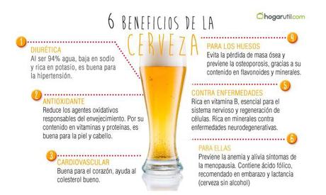 Los beneficios de la cerveza para la salud