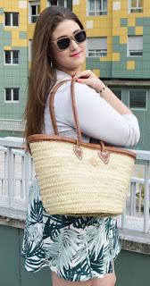 Outfit of the Day ~ Vestido Skater & Capazo Solamante