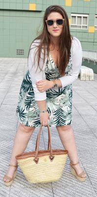 Outfit of the Day ~ Vestido Skater & Capazo Solamante