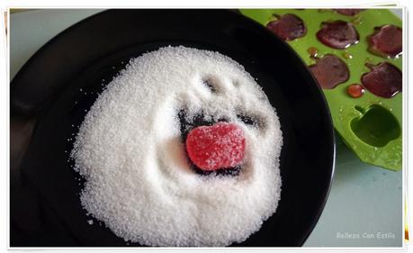 GOMINOLAS CASERAS SABOR A SANDÍA paso 6.1