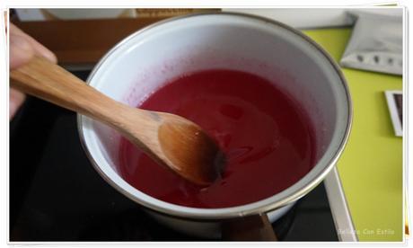 GOMINOLAS CASERAS SABOR A SANDÍA paso 4.1