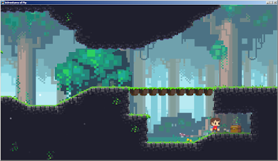 Los píxeles evolucionan en el plataformas Adventures of Pip