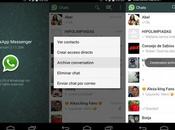Cómo esconder conversaciones WhatsApp.