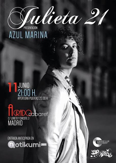 Concierto de Julieta 21 en Madrid.