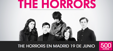 Nuevos detalles del concierto que dará The Horrors en Madrid.