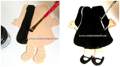 Centros de mesa para graduación en foami