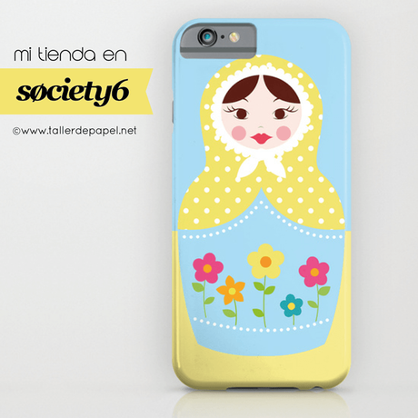 ¿Conoces mi tienda en Society6? Ven a ver estas lindas carcasas de teléfonos, bolsos, cojines, relojes y más! Todos con mis diseños y llévate el que más te guste!