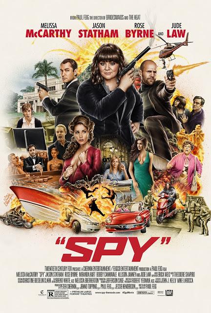 NUEVO Y CHULÍSIMO PÓSTER EDICIÓN ESPECIAL DE “ESPÍAS (SPY)”
