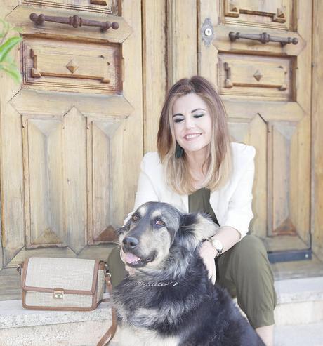 Mono / Jumpsuit caqui. Outfit de verano