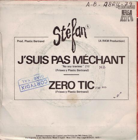 Stefan -J' Suis pas mechant 1979 7