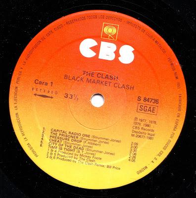 The Clash -Black market clash Lp 1981