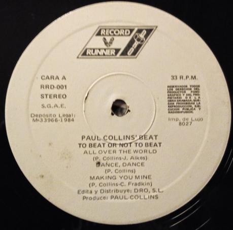 The Beat ( Paul collin's Beat )-To Beat or no to Beat Mlp 1984