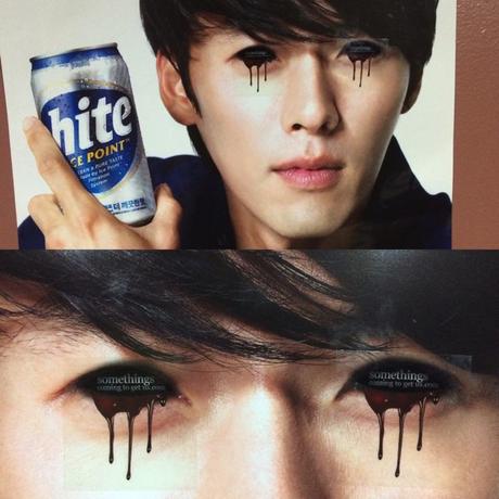 Un estudiante promociona su corto de terror “saboteando” los anuncios de la ciudad