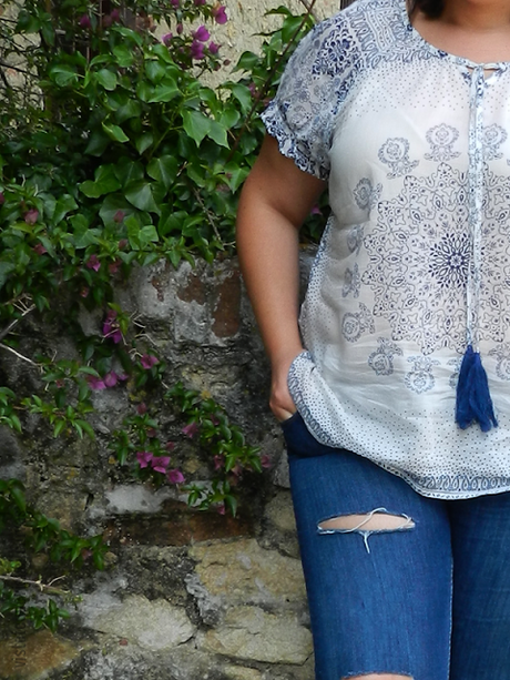 Blusa étnica Behatti · Outfit