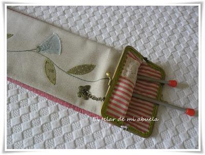 NECESER y ESTUCHE con diseños de Annie Downs y FUNDA GUARDA-AGUJAS.
