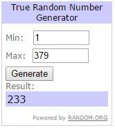 Resultado sorteo 