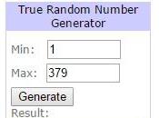 Resultado sorteo "Los diletantes"