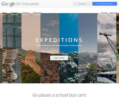 Expeditions para Google CardBoard Educación Expeditions para Google CardBoard Educación