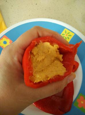 PIMIENTOS RELLENOS DE PASTEL DE CABRACHO YATECOMERE