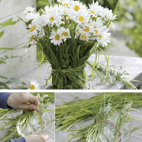 4 ideas para decorar con flores silvestres