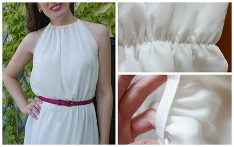 Cintura de goma para vestido de verano